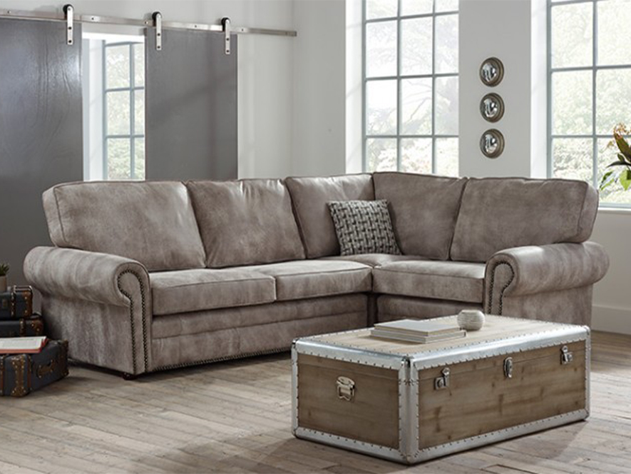Portland Contemporary Corner Sofa TEIC