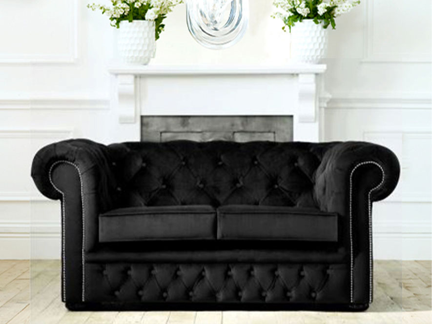 Darlington Fabric Luxury Chesterfield Sofa English Interiors