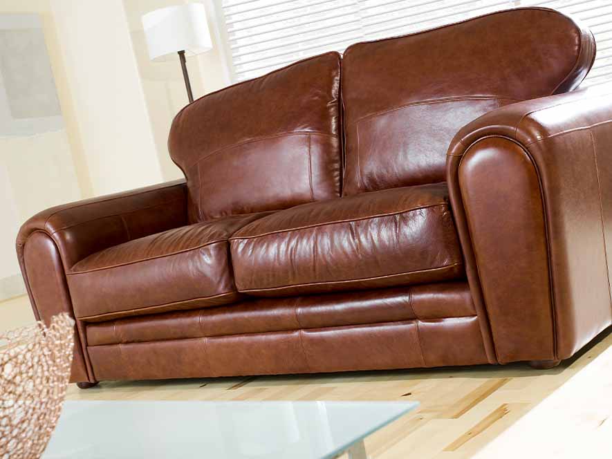 Chicago Leather Sofa Bed The English Interior Company