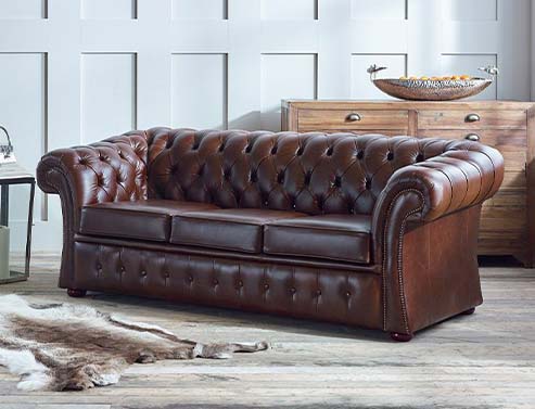 Pemberton Leather Sofa