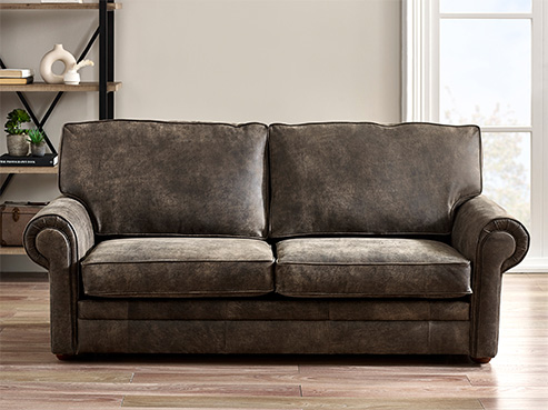 Portland Leather Sofa bed