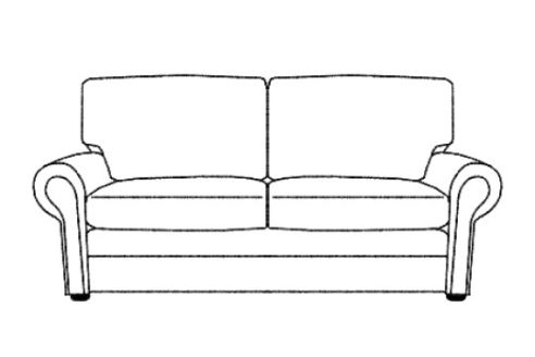 Portland Leather 2.5 Sofa Bed