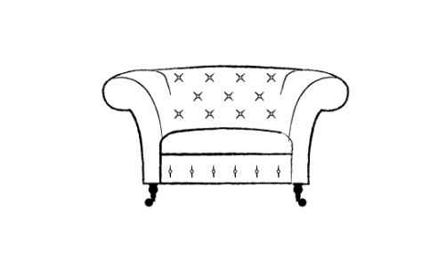 Barrington Vintage Leather Sofa Chair