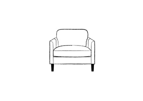 Columbus Fabric Sofa Chair