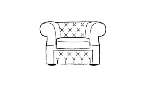 Kendal Classic Chesterfield Sofa Chair