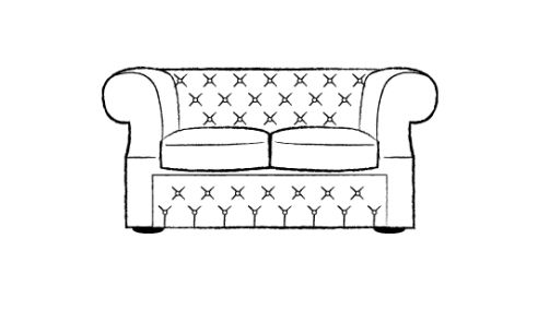 Kendal Classic Chesterfield Sofa 2 Seater