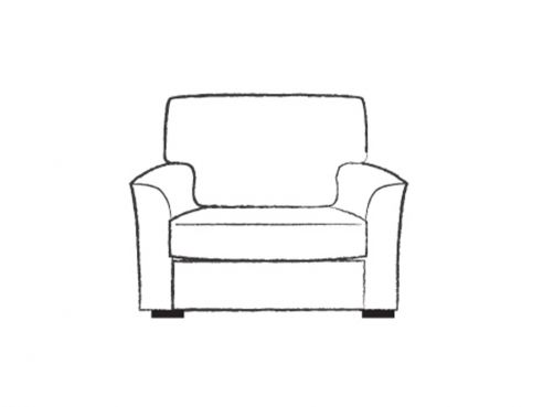Torino Comfy Leather Sofa Chair